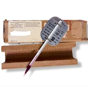 VINTAGE Roasted Meat Thermometer by The Ohio Thermometer Co.